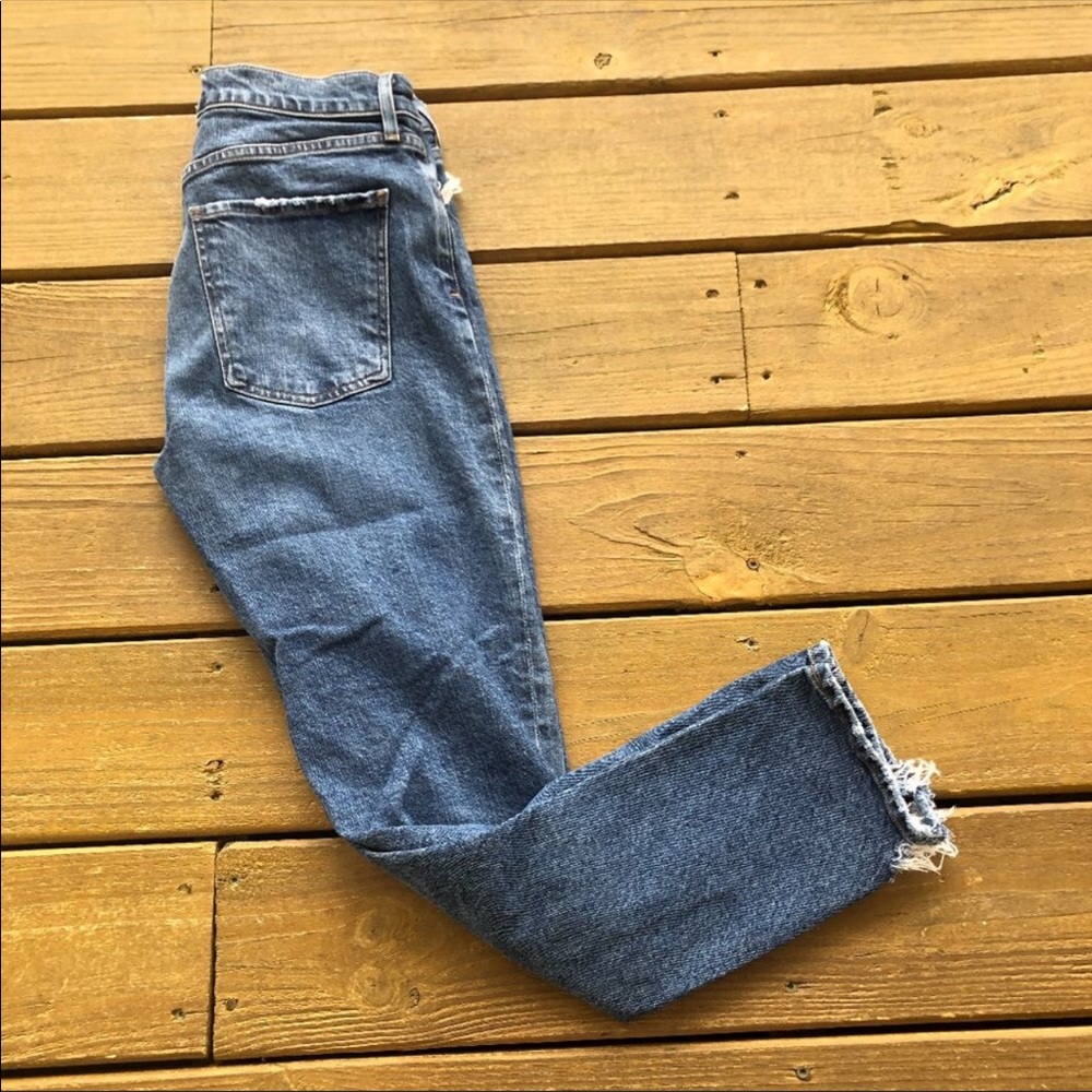 AGOLDE LA Medium to Dark Wash Jeans - Picture 2 of 3